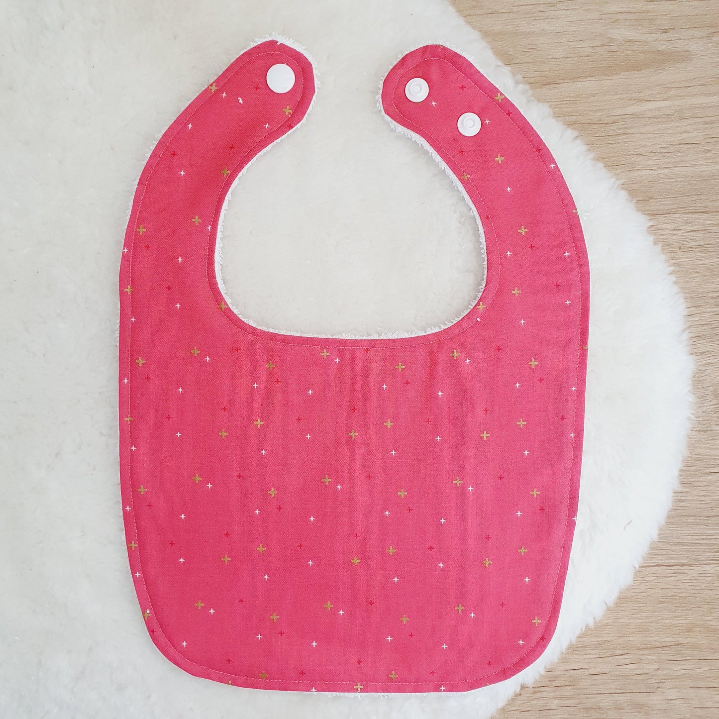 Bib, Handmade Baby Bib, Feeding Bib, Cotton / Bamboo, Ultra Absorbent