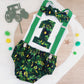 TRACTOR print Boys 1st Birthday Outfit, Size 1