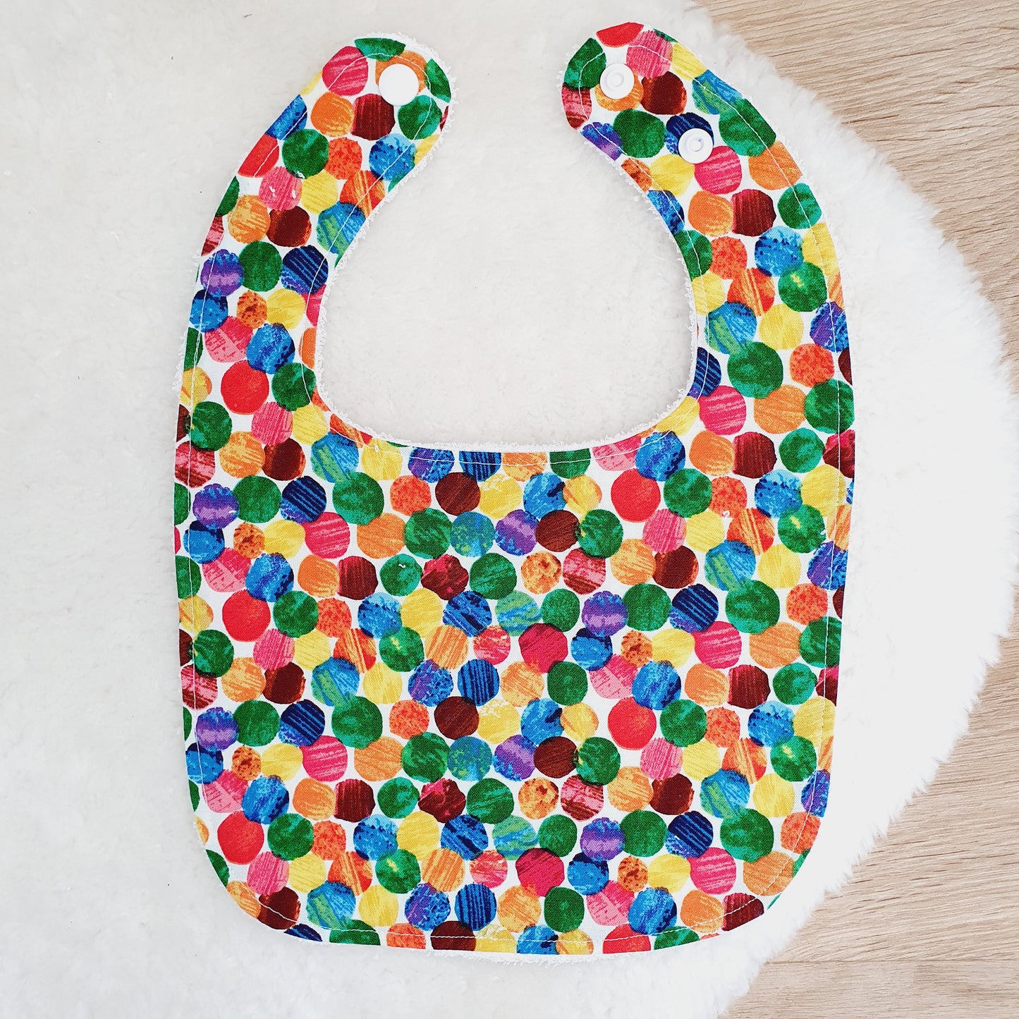 Bib, Handmade Baby Bib, Feeding Bib, Cotton / Bamboo, Ultra Absorbent