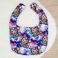 GALAXY FOX print Bib, Handmade Baby Bib, Feeding Bib