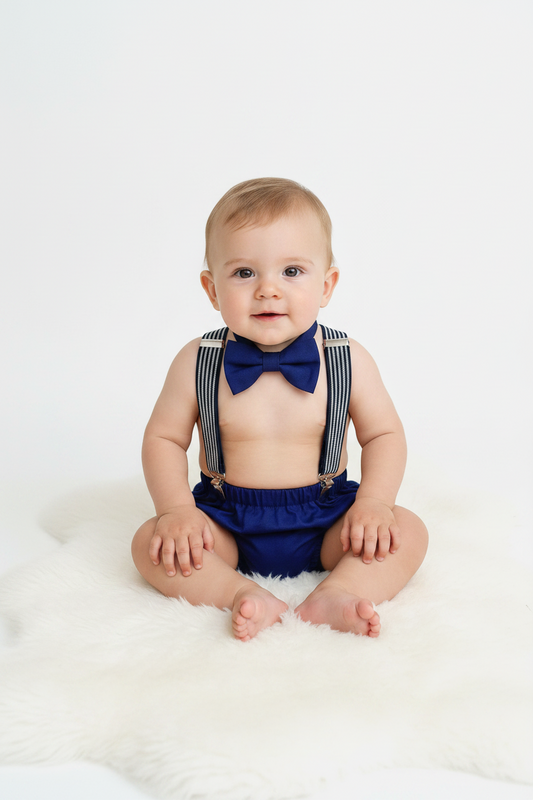 NAVY Boys Cake Smash Outfit, Size 0