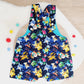 POKEMON print Overalls, Baby Overalls, Short Leg Romper, Size 1