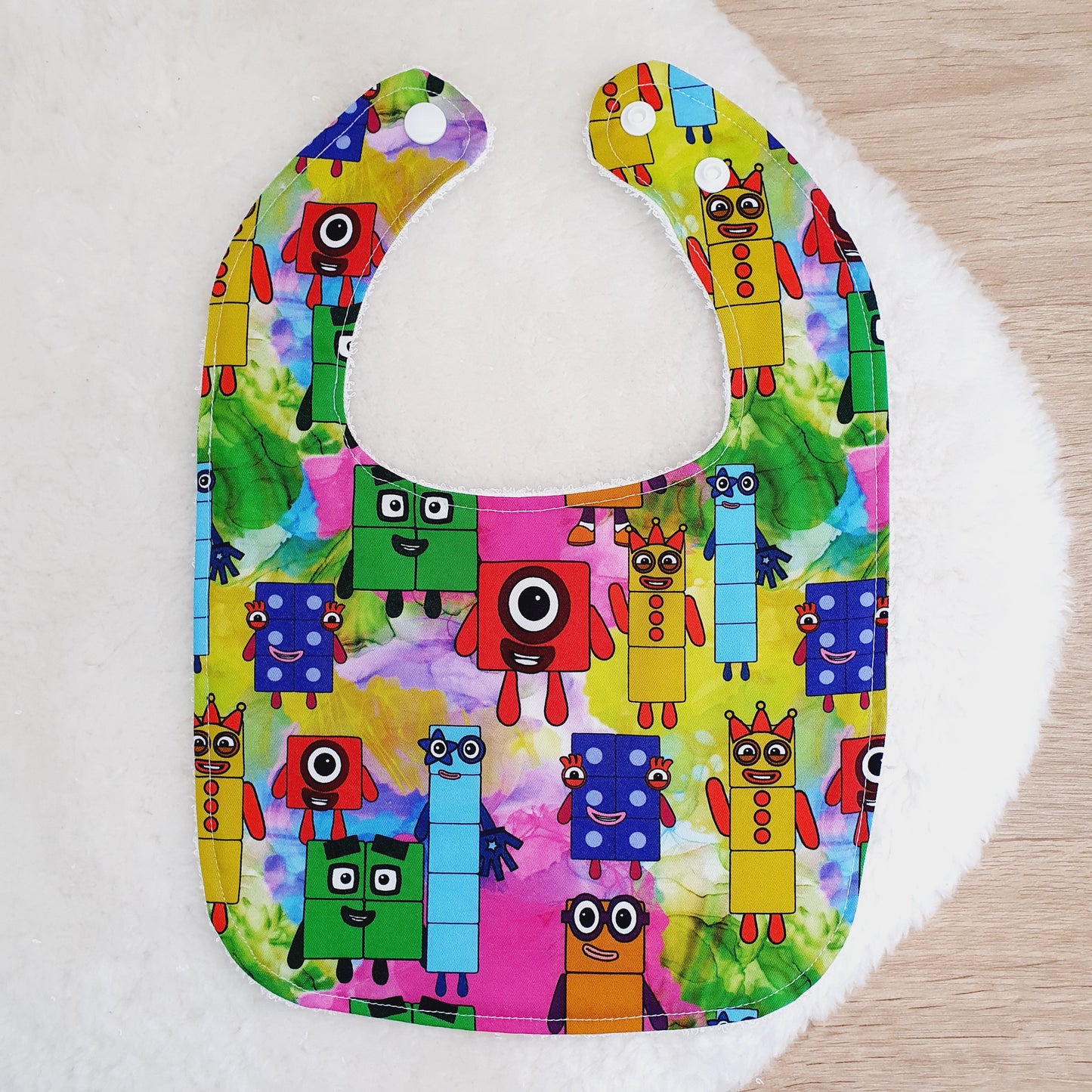 Bib, Handmade Baby Bib, Feeding Bib, Cotton / Bamboo, Ultra Absorbent