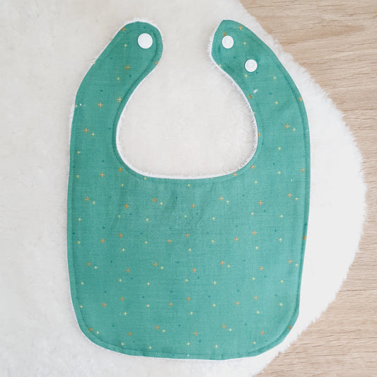 Bib, Handmade Baby Bib, Feeding Bib, Cotton / Bamboo, Ultra Absorbent
