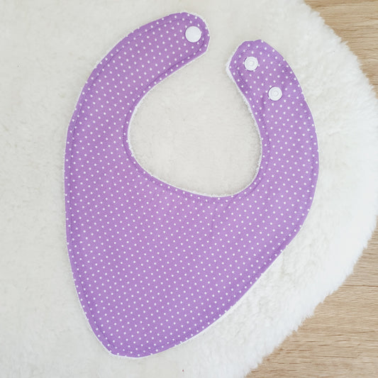 Bandana Dribble Bib, Handmade Baby Bib, Cotton / Bamboo, Ultra Absorbent