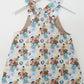 BERT & ERNIE print Baby / Toddler Overalls, Short Leg Romper, Size 1