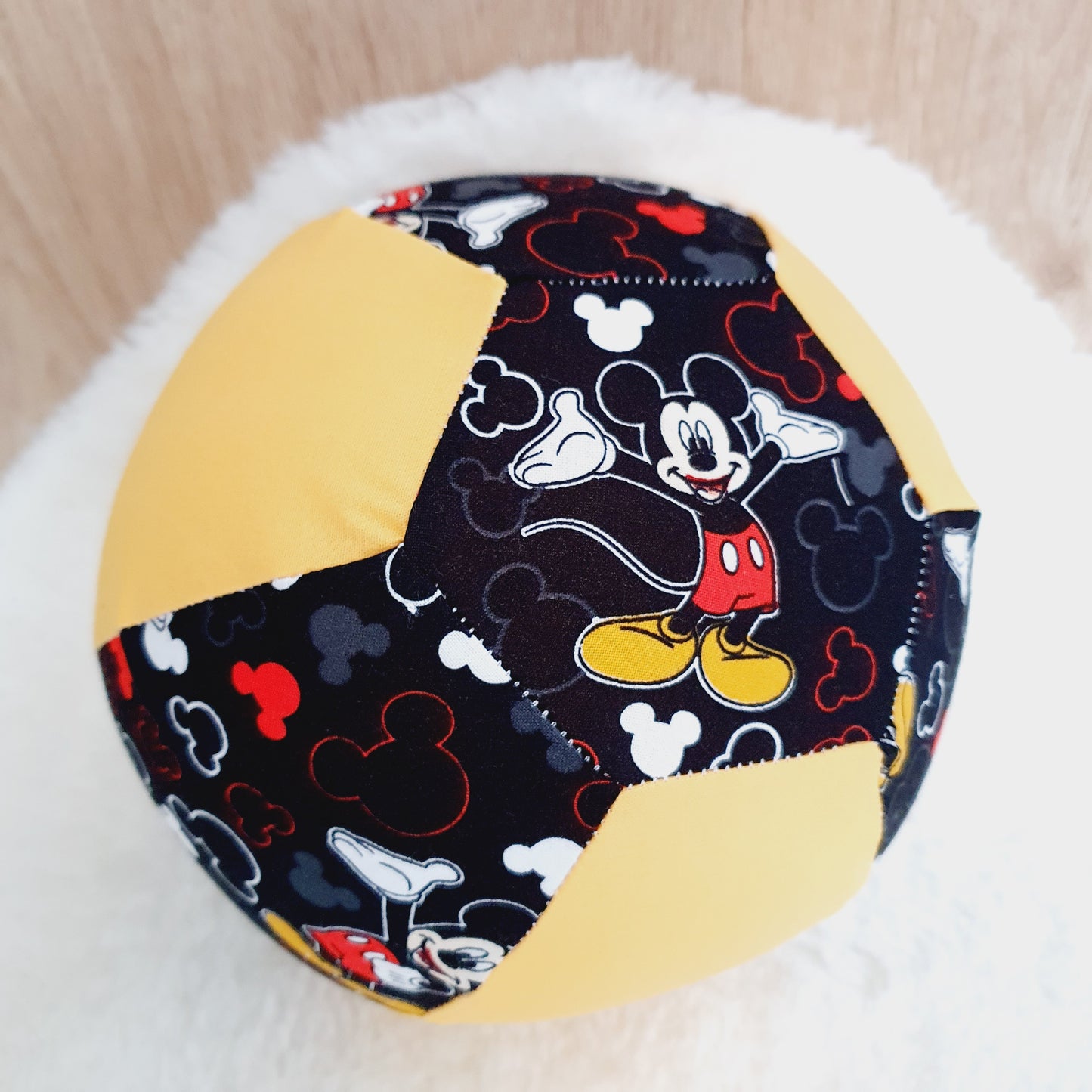 Balloon Ball Cover - Balloon Balls -  Handmade Fabric Balloon Cover - MOUSE print