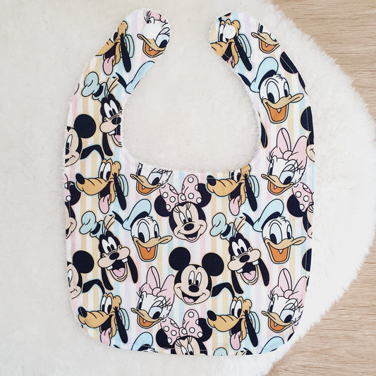 Bib, Handmade Baby Bib, Feeding Bib, Cotton / Bamboo, Ultra Absorbent