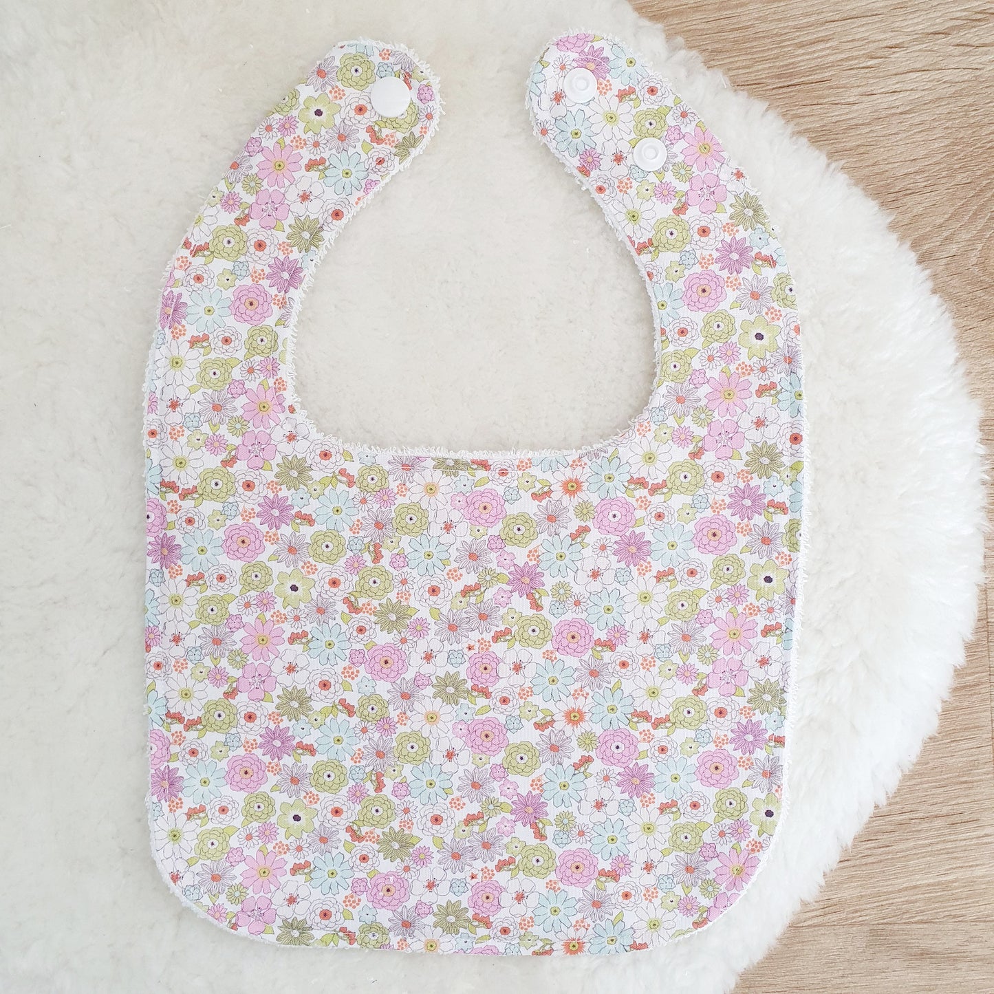 Bib, Handmade Baby Bib, Feeding Bib, Cotton / Bamboo, Ultra Absorbent