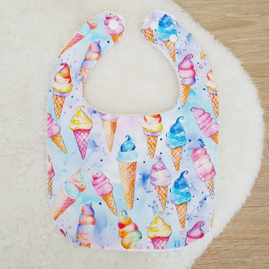 Bib, Handmade Baby Bib, Feeding Bib, Cotton / Bamboo, Ultra Absorbent