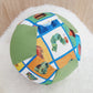 Balloon Ball Cover - Balloon Balls -  Handmade Fabric Balloon Cover - CATERPILLAR print