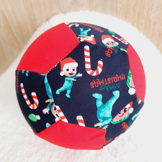 Balloon Ball Cover - Balloon Balls -  Handmade Fabric Balloon Cover - CHRISTMAS COCOMELON
