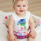 ROSES Girls Cake Smash / 1st Birthday Outfit, Size 0