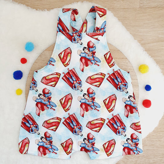 Baby / Toddler Overalls, Short Leg Romper, Size 1