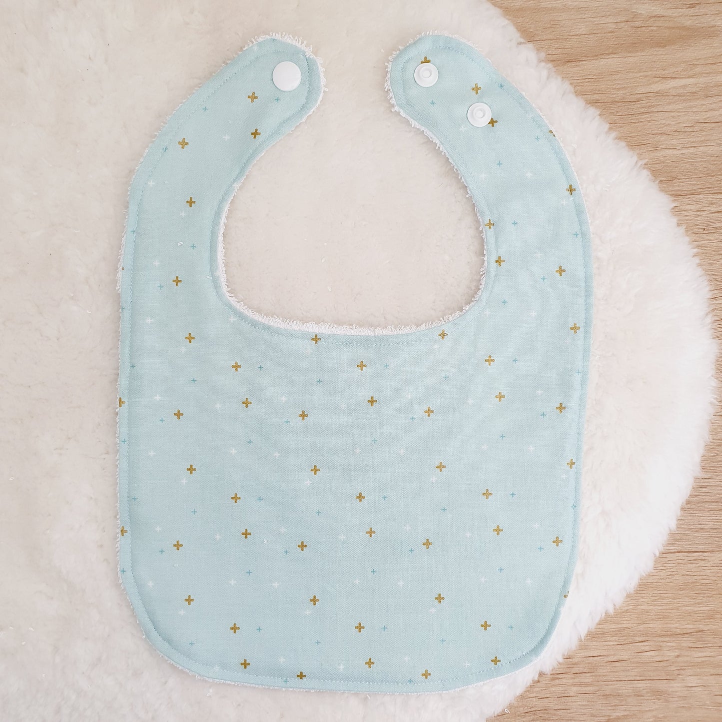 Bib, Handmade Baby Bib, Feeding Bib, Cotton / Bamboo, Ultra Absorbent