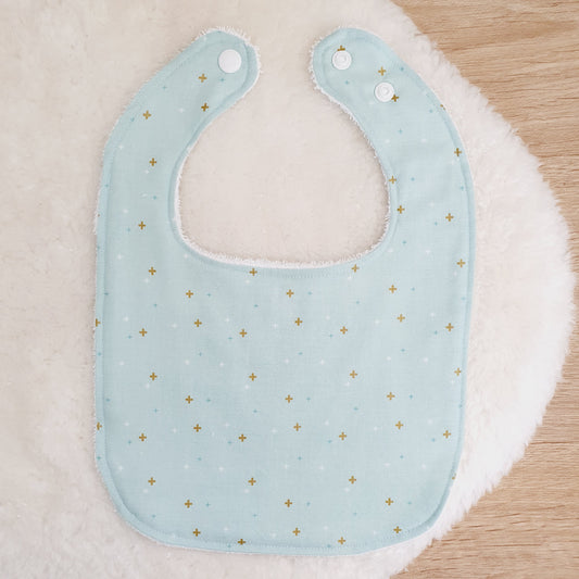 Bib, Handmade Baby Bib, Feeding Bib, Cotton / Bamboo, Ultra Absorbent