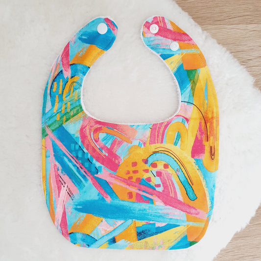 Bib, Handmade Baby Bib, Feeding Bib, Cotton / Bamboo, Ultra Absorbent