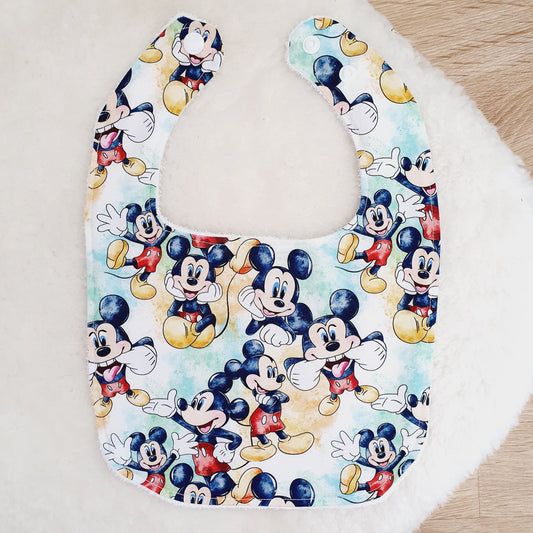 Bib, Handmade Baby Bib, Feeding Bib, Cotton / Bamboo, Ultra Absorbent