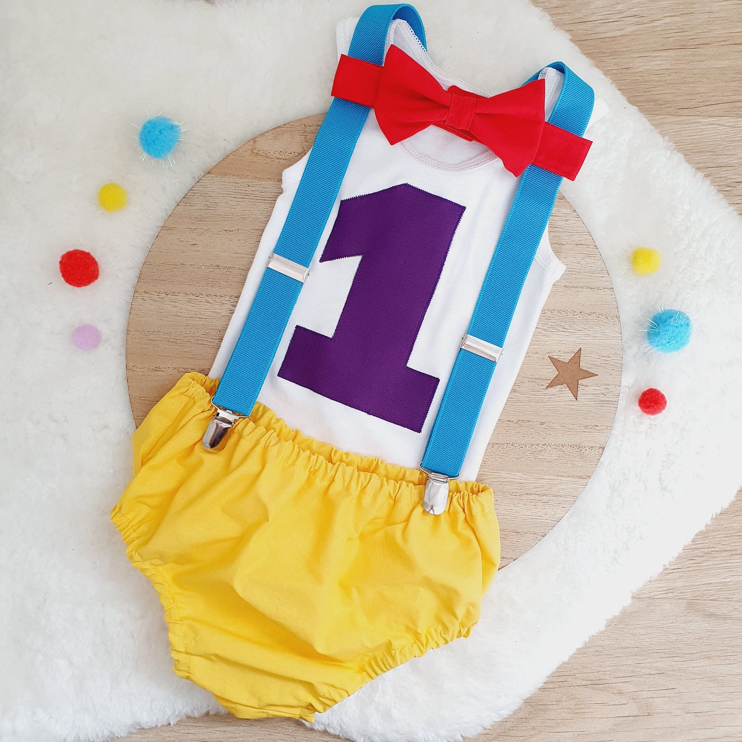 Boys 1st Birthday Outfit, Size 1