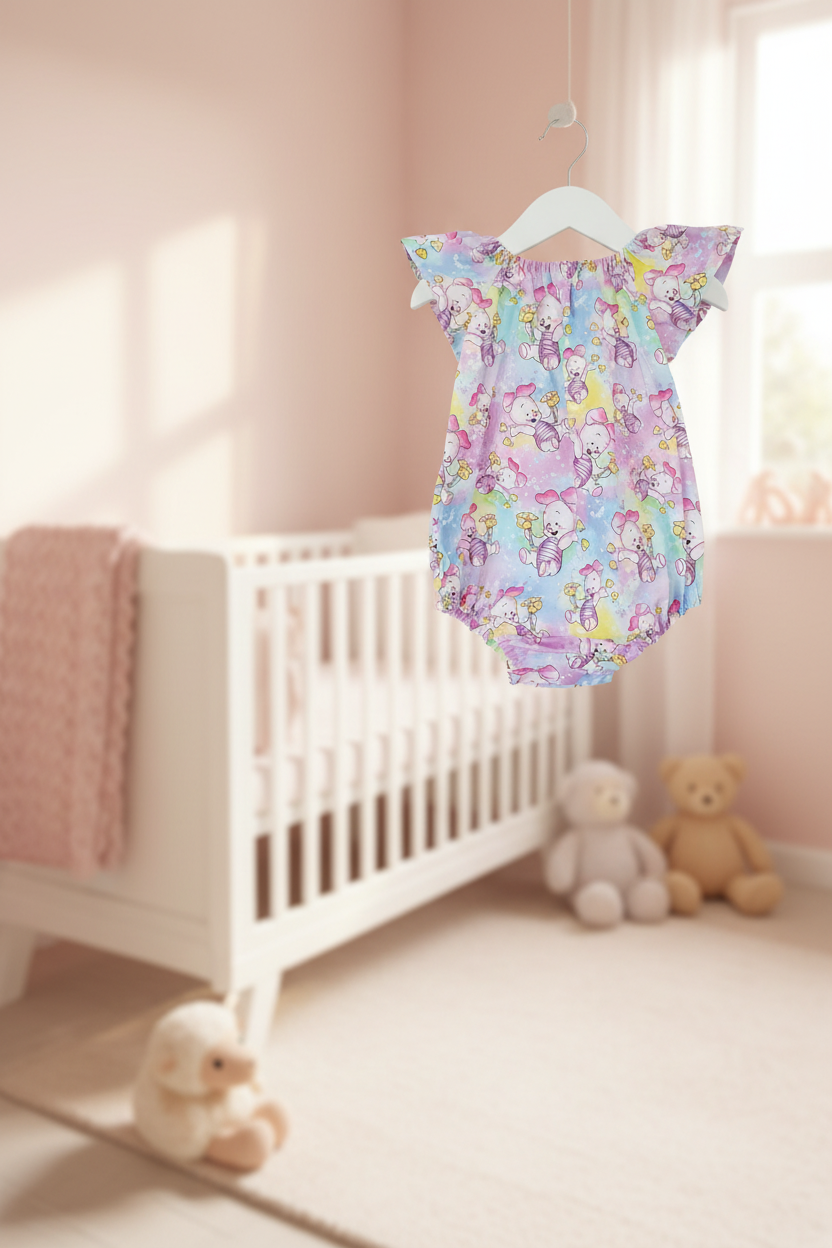 Baby Girl Playsuit, Size 1