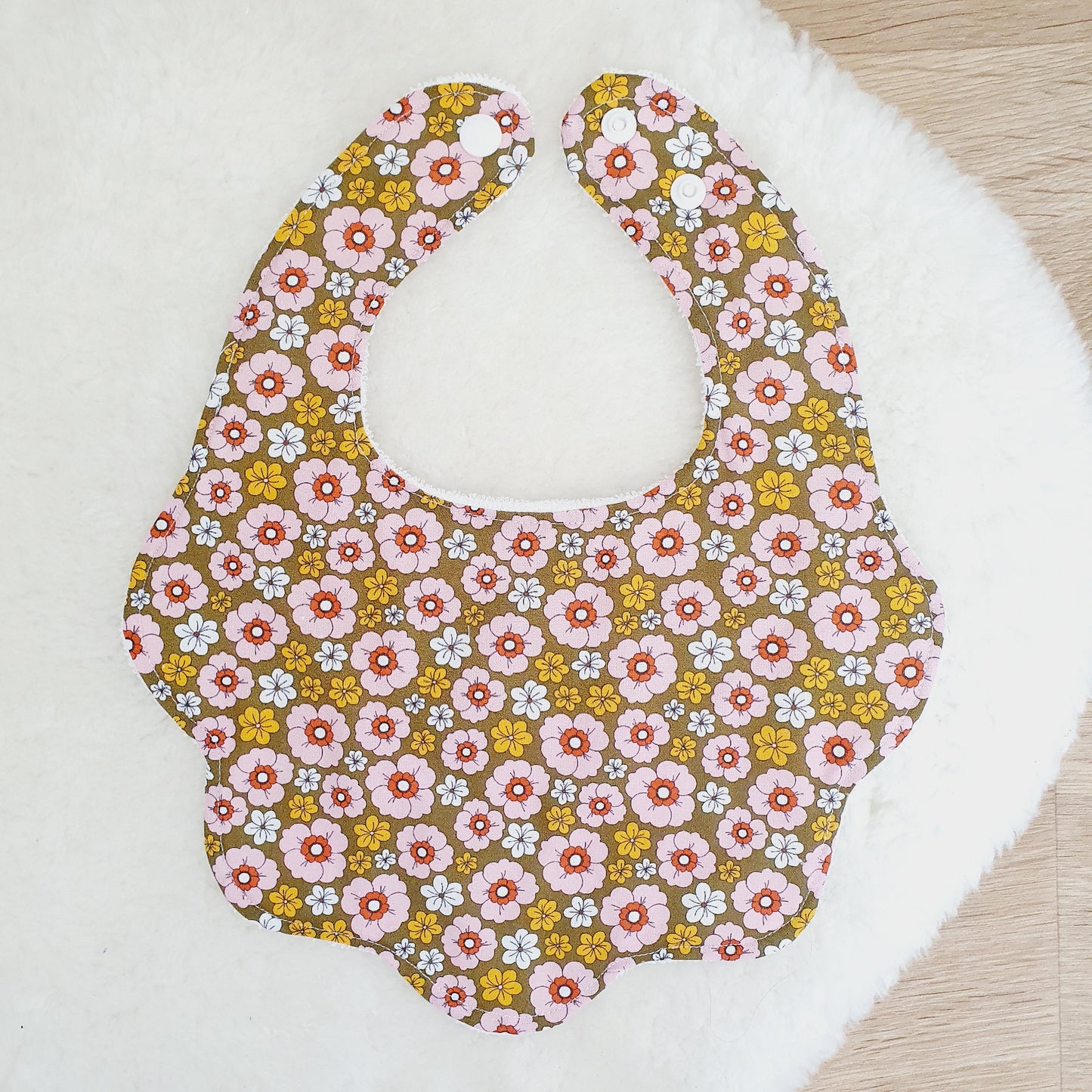 Bib, Handmade Baby Bib, Feeding Bib, Cotton / Bamboo, Ultra Absorbent