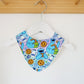 Bandana Dribble Bib, Handmade Baby Bib, Cotton / Bamboo, Ultra Absorbent