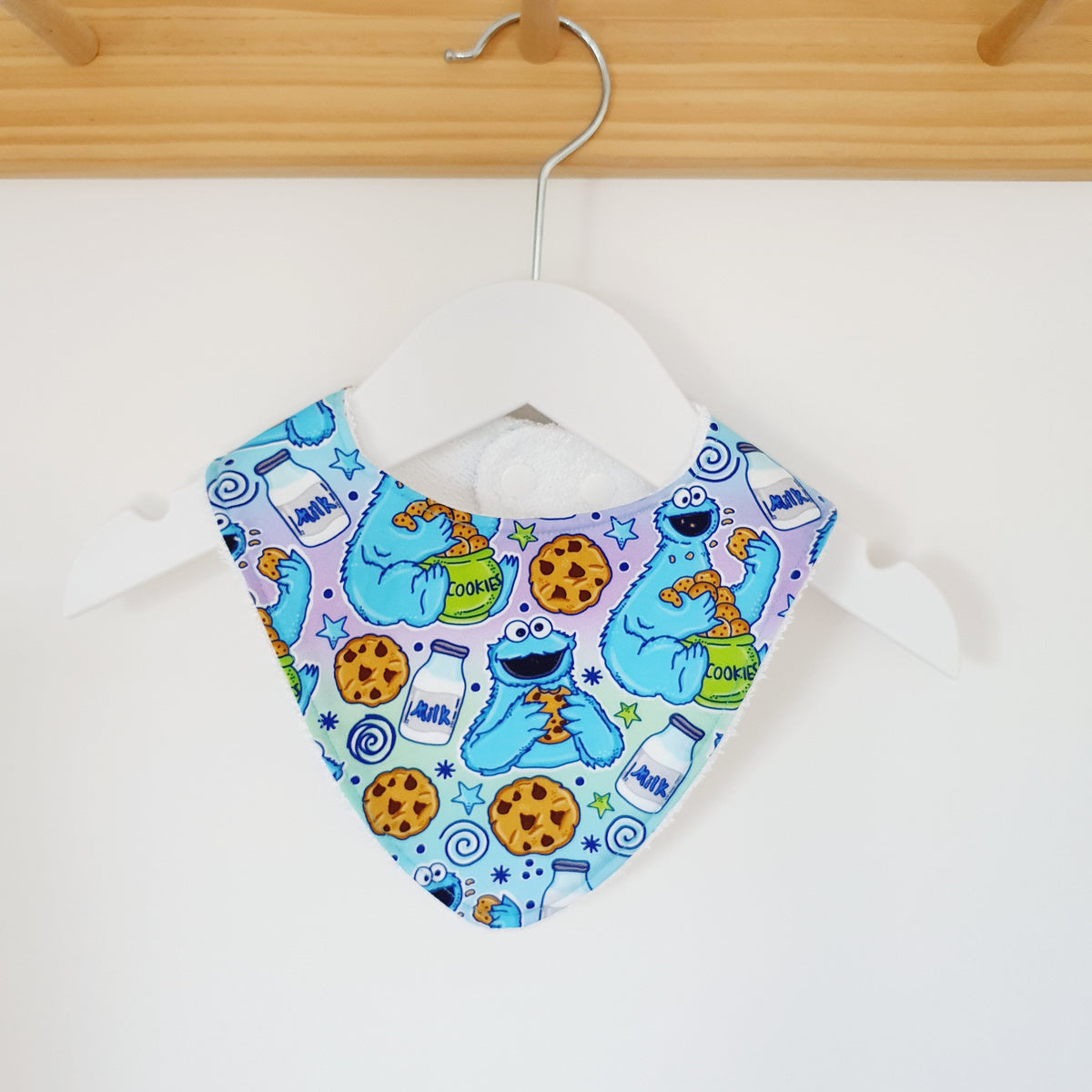 Bandana Dribble Bib, Handmade Baby Bib, Cotton / Bamboo, Ultra Absorbent