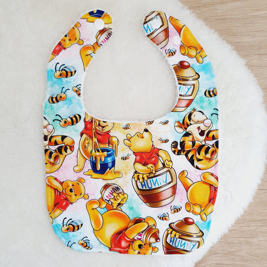 Bib, Handmade Baby Bib, Feeding Bib, Cotton / Bamboo, Ultra Absorbent