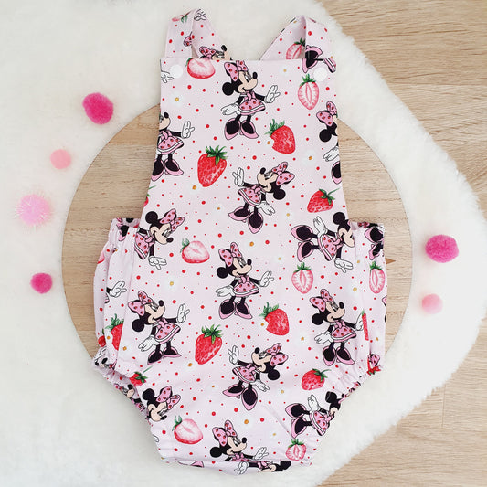 MOUSE print Baby Romper, Size 1