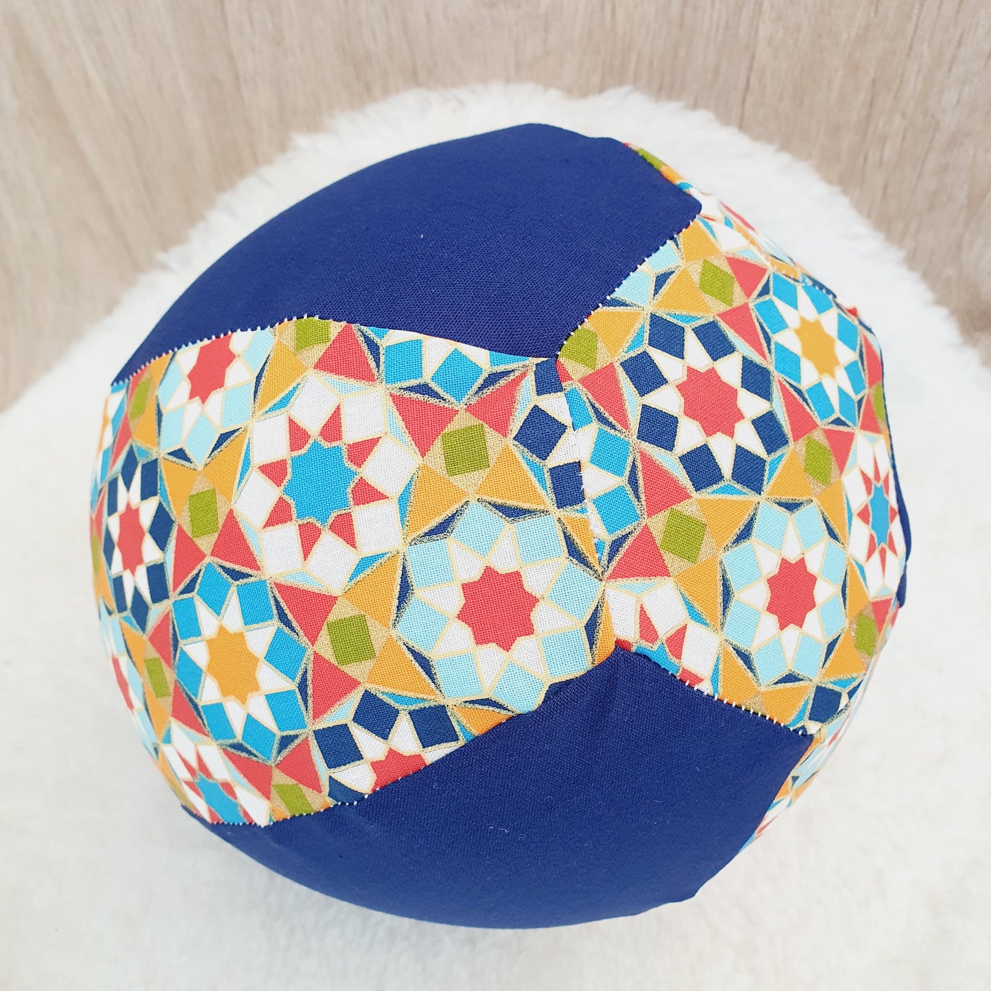 Balloon Ball Cover - Balloon Balls - Handmade Fabric Balloon Cover - GEO