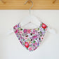 Bandana Dribble Bib, Handmade Baby Bib, Cotton / Bamboo, Ultra Absorbent