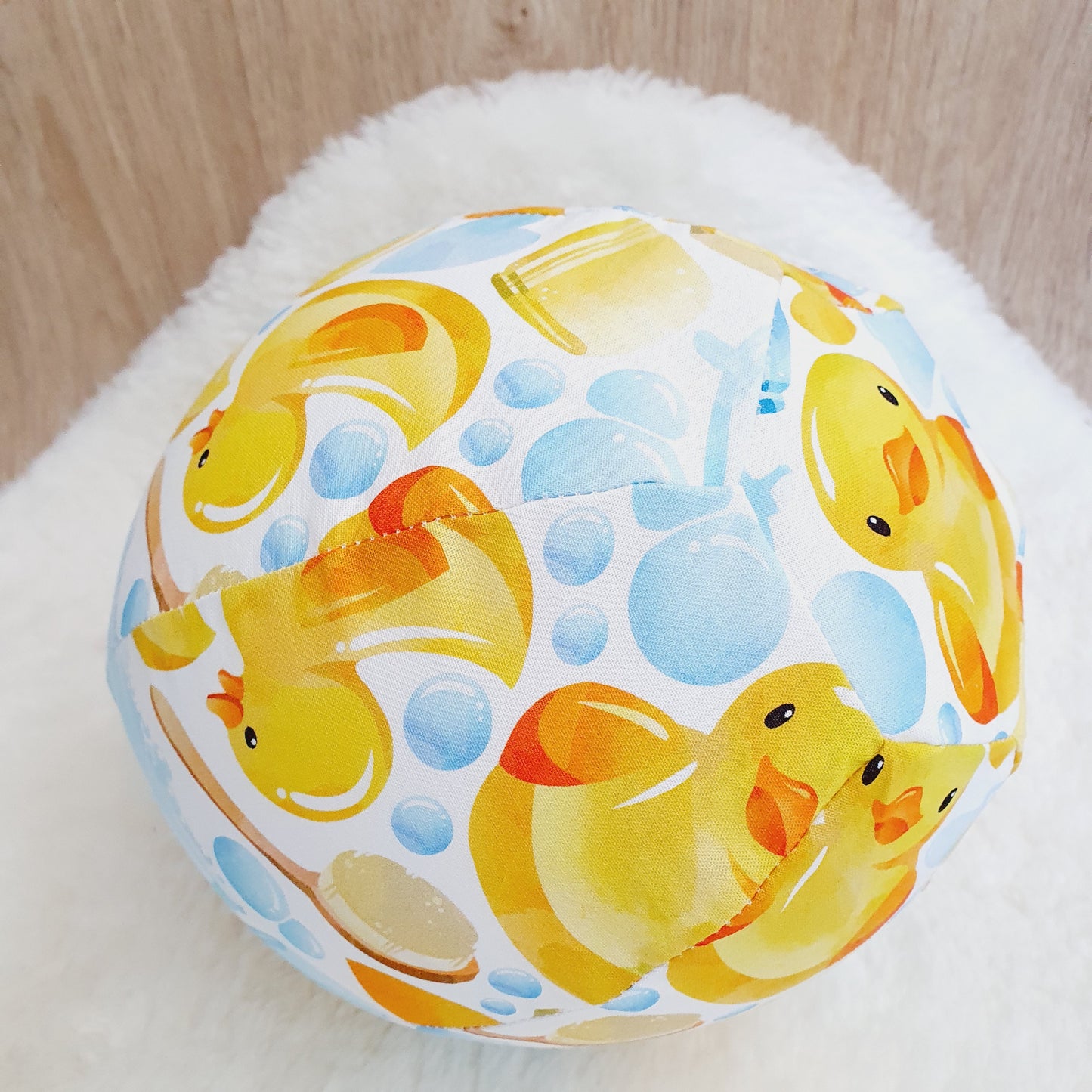 Balloon Ball Cover - Balloon Balls -  Handmade Fabric Balloon Cover - DUCK