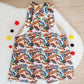 HOT WHEELS print Overalls, Baby / Toddler Overalls, Short Leg Romper, Size 2