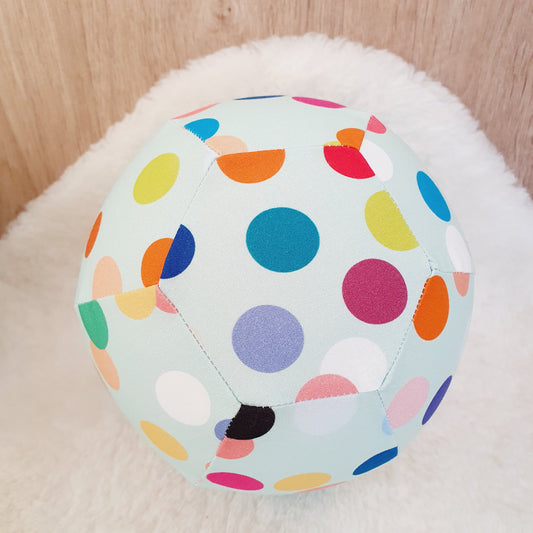 Balloon Ball Cover - Balloon Balls -  Handmade Fabric Balloon Cover - Dotty