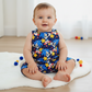 Baby / Toddler Overalls, Short Leg Romper, Size 1