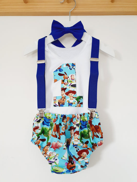 Boys 1st Birthday Outfit, Size 1