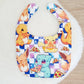 Pokemon print Bib, Handmade Baby Bib, Feeding Bib