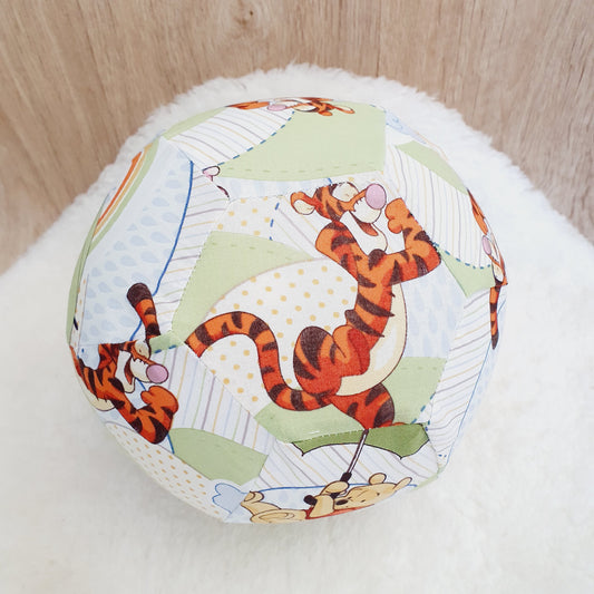 Balloon Ball Cover - Balloon Balls -  Handmade Fabric Balloon Cover - POOH print