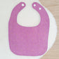 ORCHID SPARKLER Bib, Handmade Baby Bib, Feeding Bib