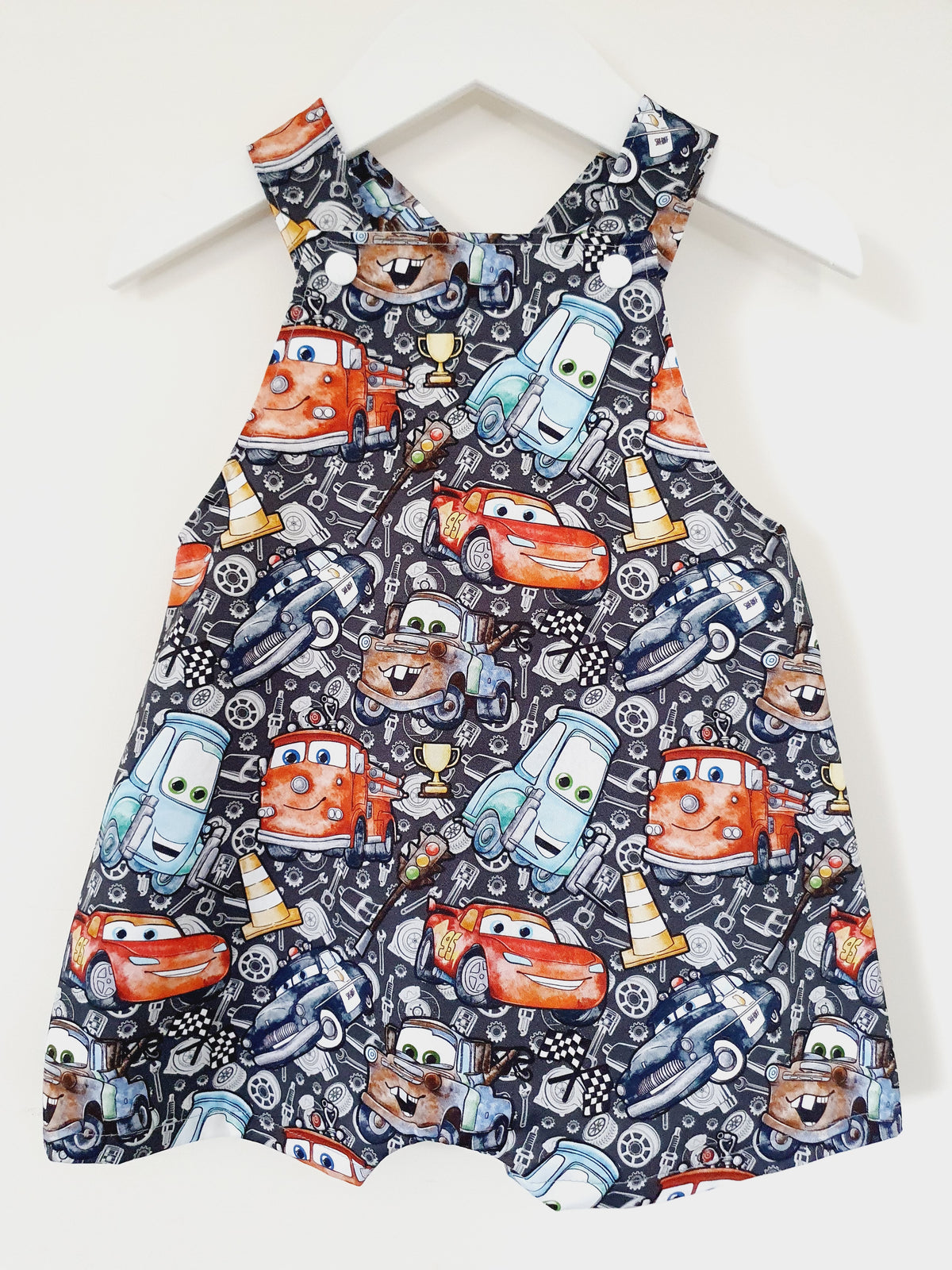Baby / Toddler Overalls, Short Leg Romper, Size 1
