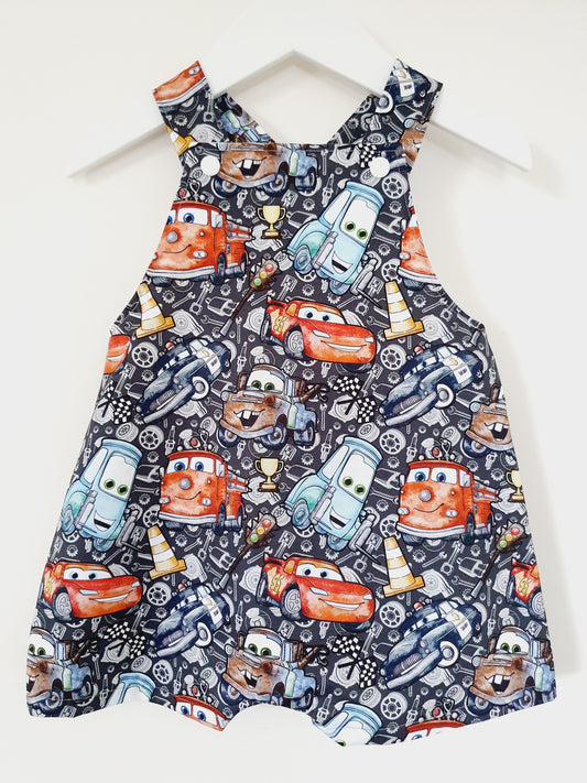 Baby / Toddler Overalls, Short Leg Romper, Size 1