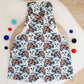 MATER print Overalls, Baby Overalls, Short Leg Romper, Size 1